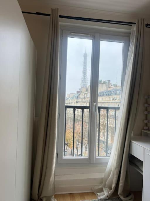 Appartement Paris Vue Tour Eiffel Trocadero Eksteriør billede